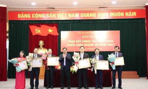 Hội nghị giao ban trực tuyến toàn Ngành Tổ chức xây dựng Đảng quý IV năm 2020